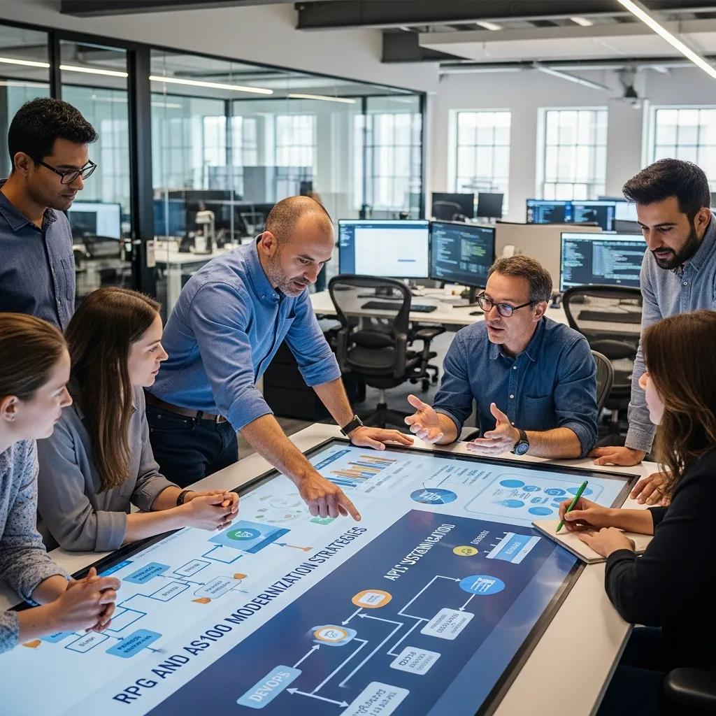 Modern office collaboration on RPG and AS400 modernization strategies