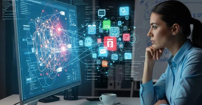 Professional analyzing challenges in modernizing legacy systems