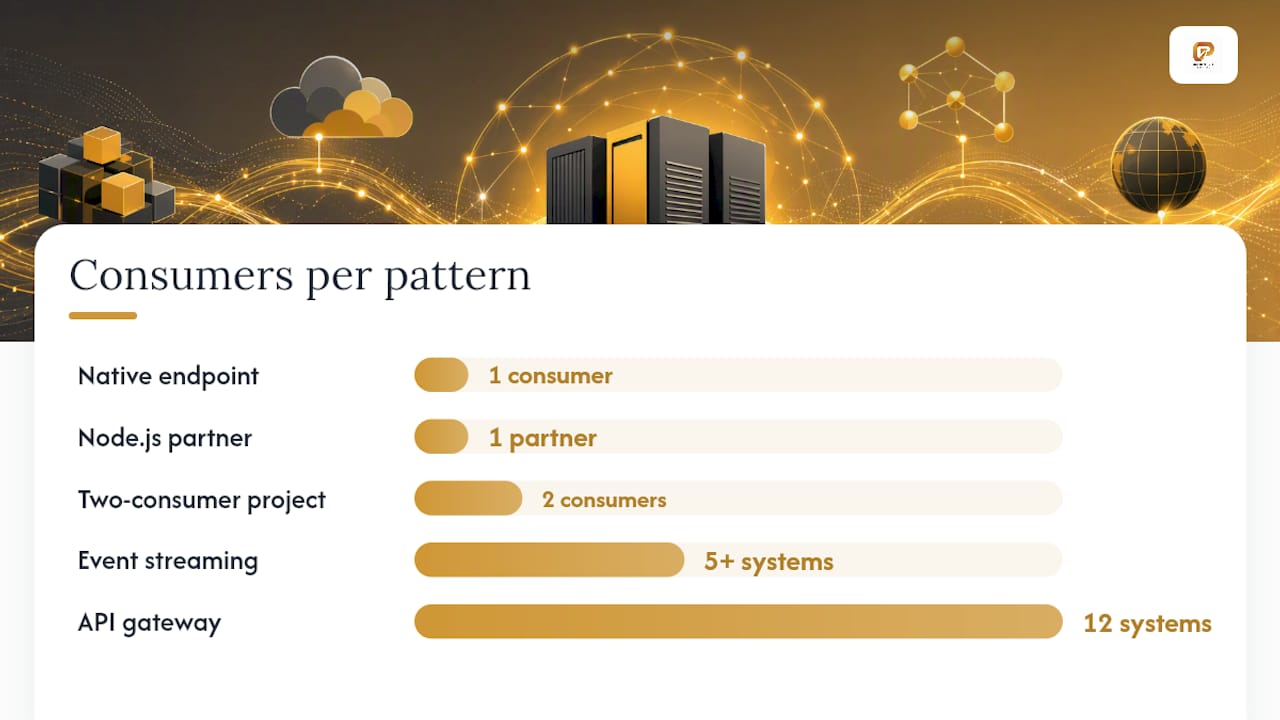 When Should You Use Middleware Instead of Building Native Endpoints? — overview diagram