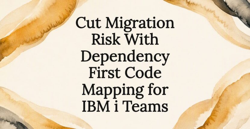 Decorative dependency mapping title card